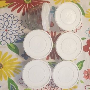 Pampered Chef 1 cup prep bowls - set of 6